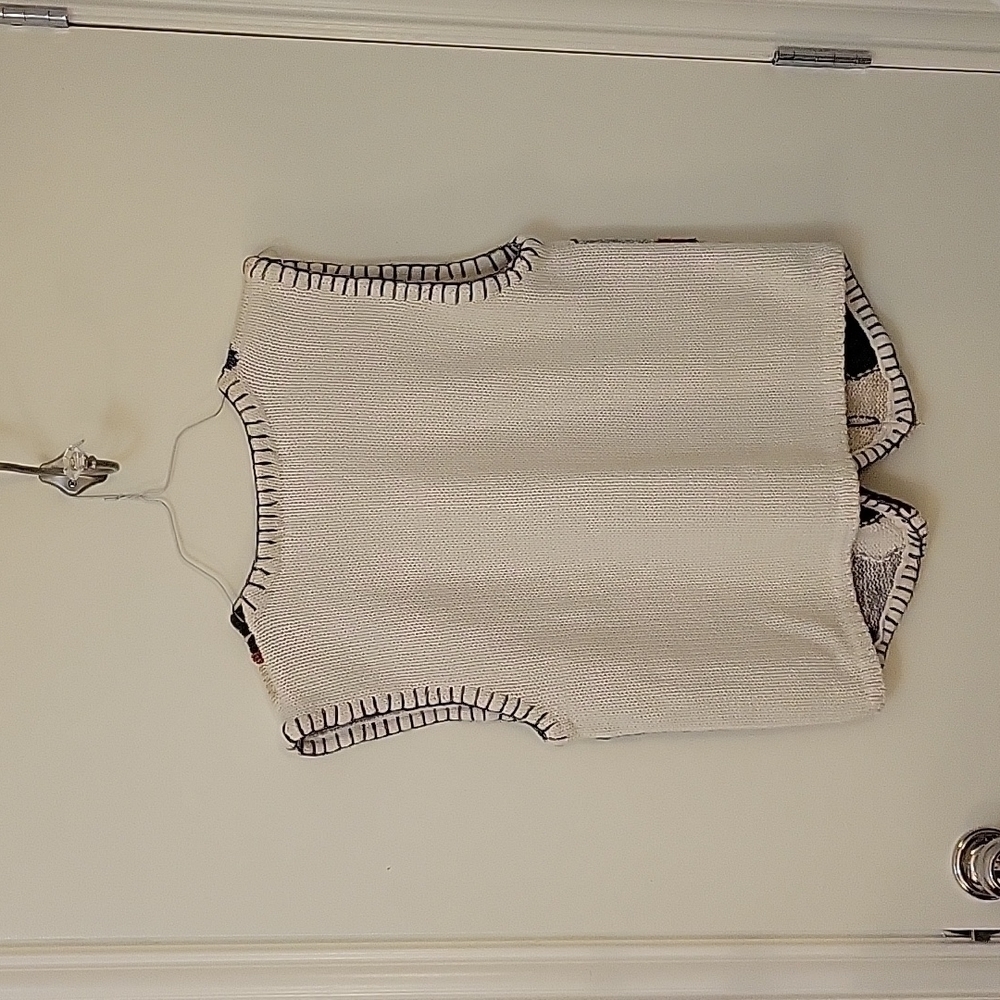 VTG WORK IN PROGRESS Patchwork Oversized Button D… - image 6